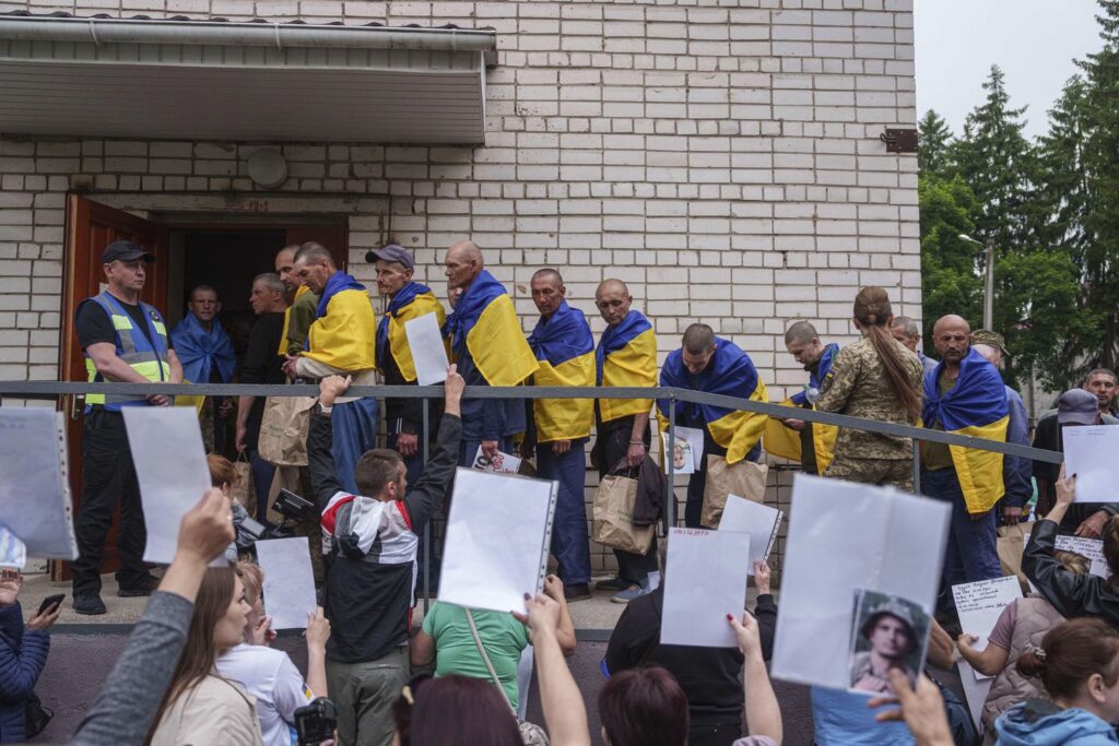 Third day of prisoner exchanges follows deadly night of Russian bombardment of Ukraine