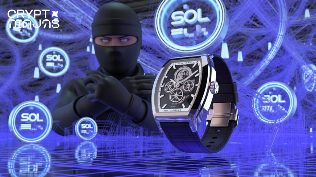 $24K Watch That Doubles as a Crypto Wallet? Franck Muller’s Solana Timepiece Sparks Frenzy