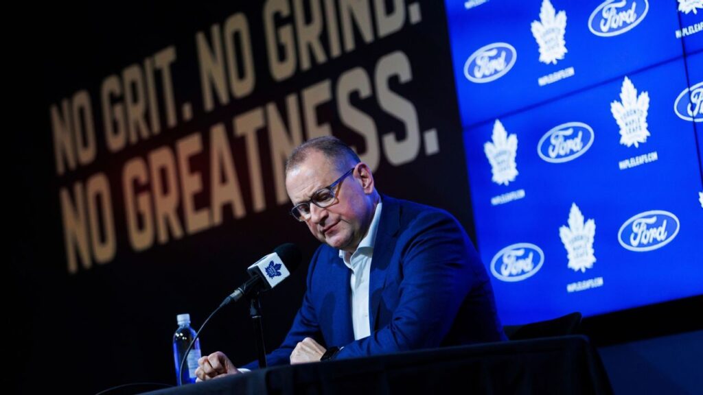 Maple Leafs must change their ‘DNA,’ GM says