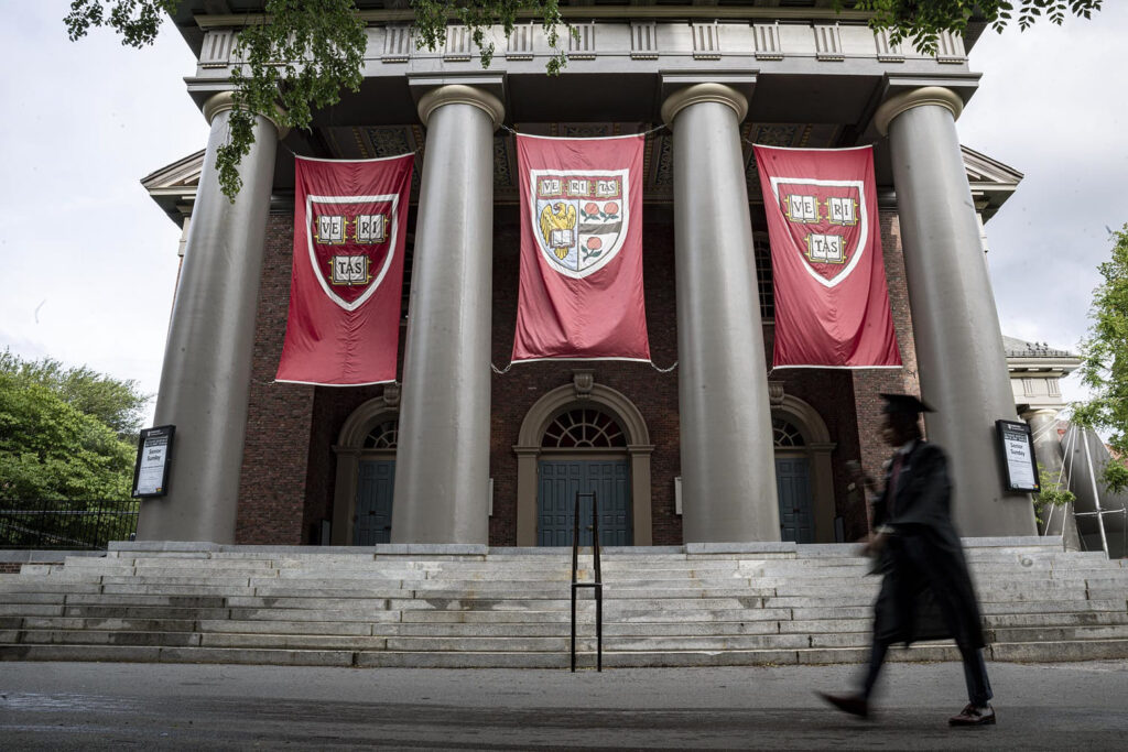 How Trump’s battle on worldwide students works in opposition to his non-public interests