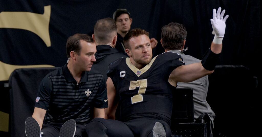 Breaking down the Saints tight discontinue room