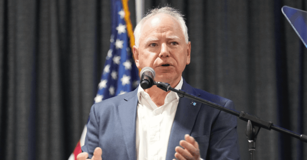 Gov. Tim Walz Suggests It’s Time for Democrats to ‘Be a Runt Meaner,’ Calls Trump a ‘Cruel Man’