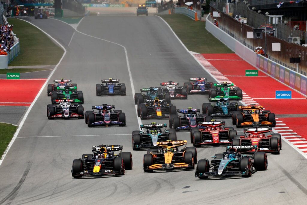 F1 grid: Initiating positions for Spanish Valuable Prix