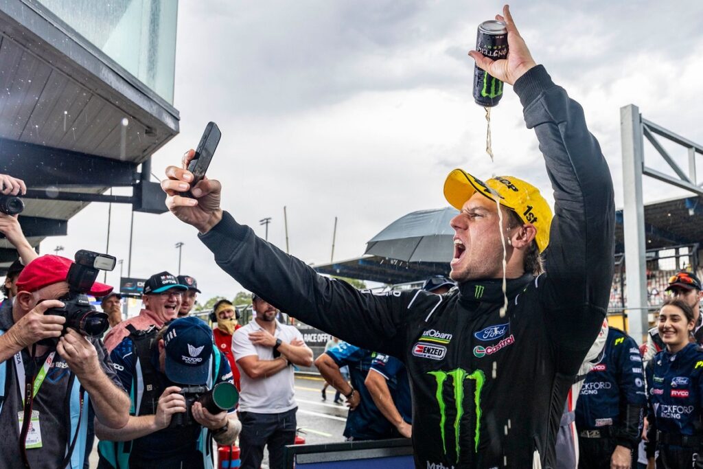 Cam Waters indicators current address Tickford Racing in Supercars